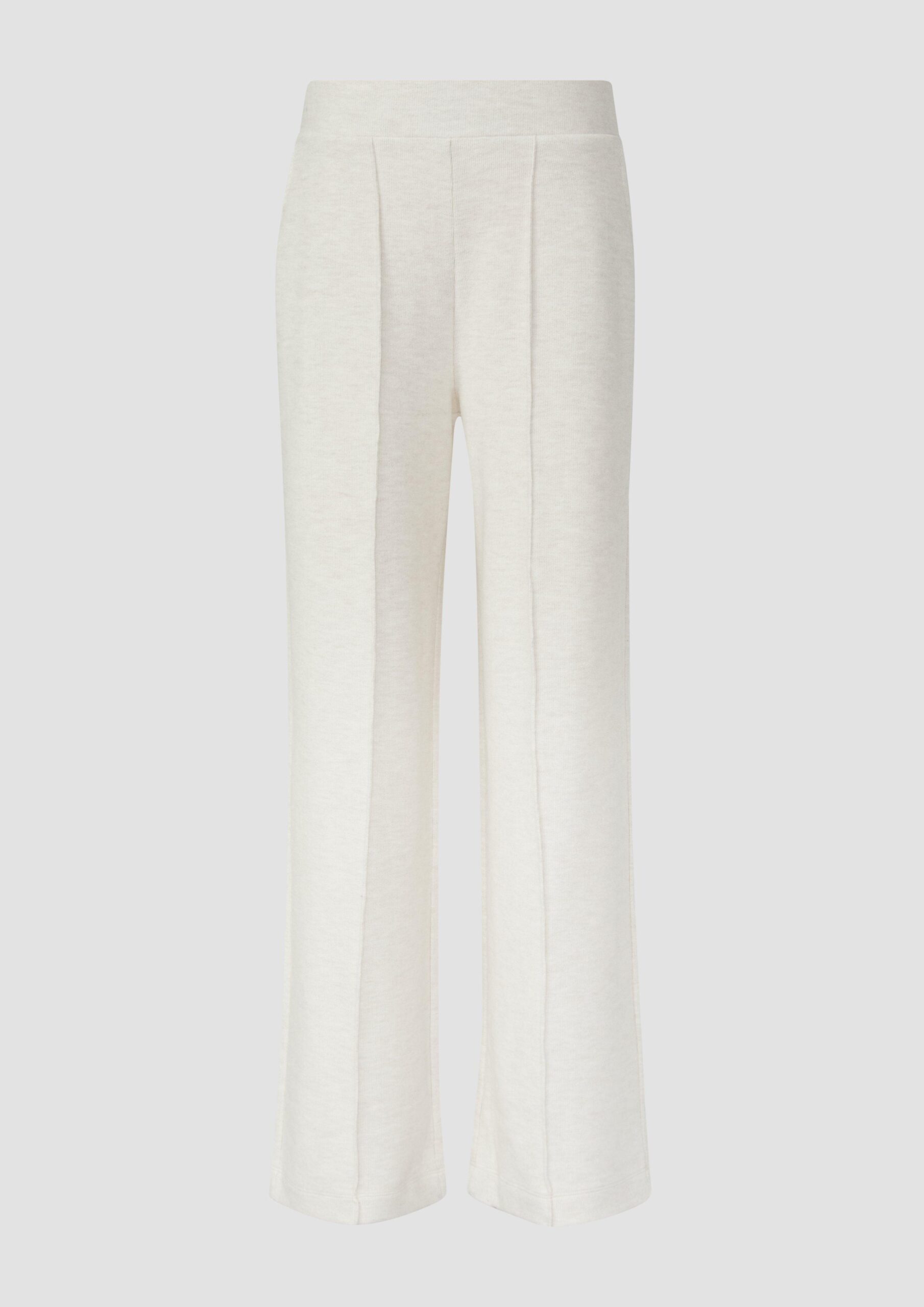 Weiche Sweathose mit Biesen