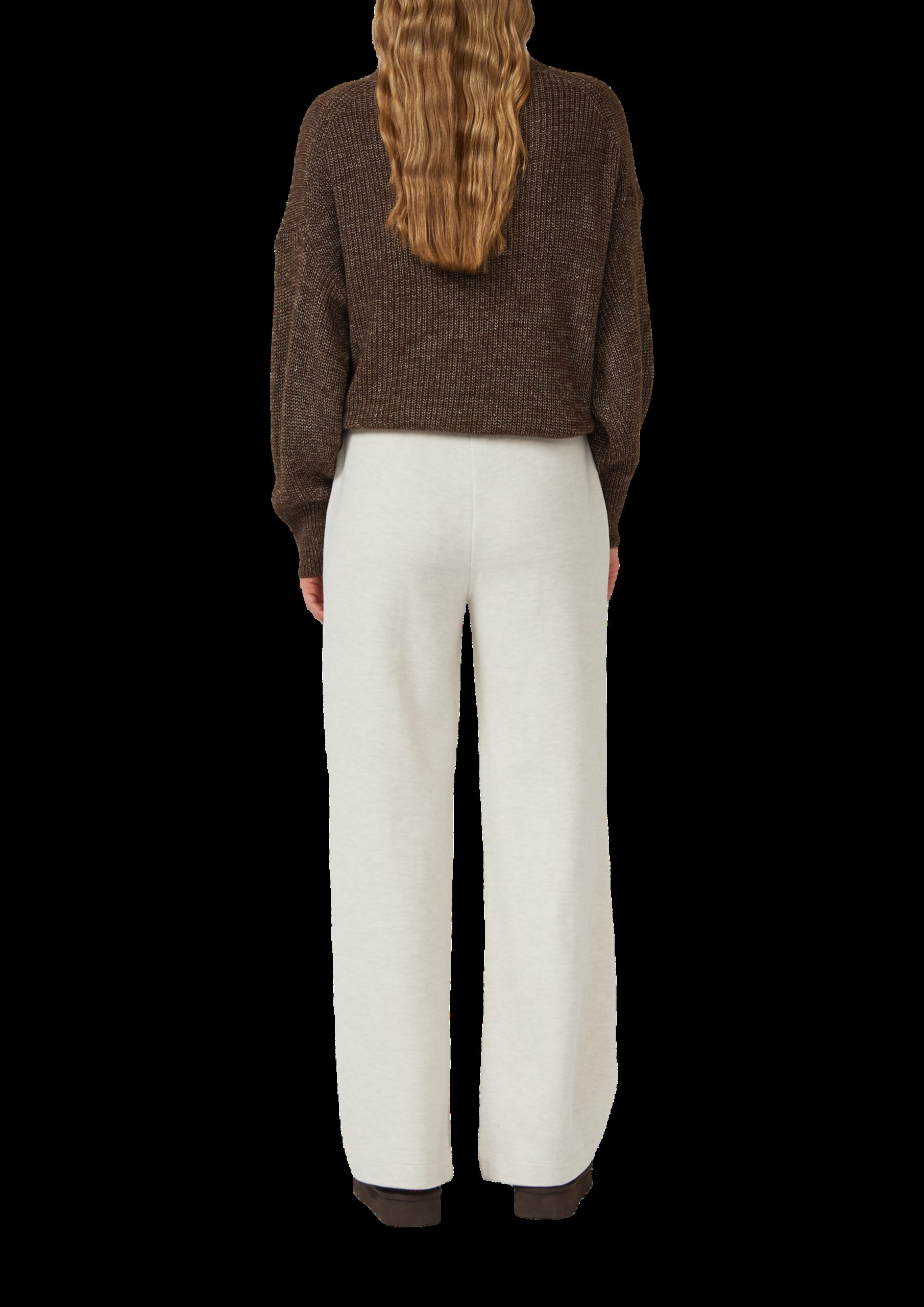 Weiche Sweathose mit Biesen