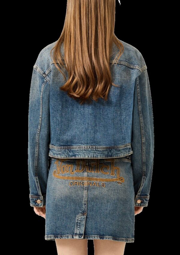 Denimjacke mit Patches | QS x Von Dutch