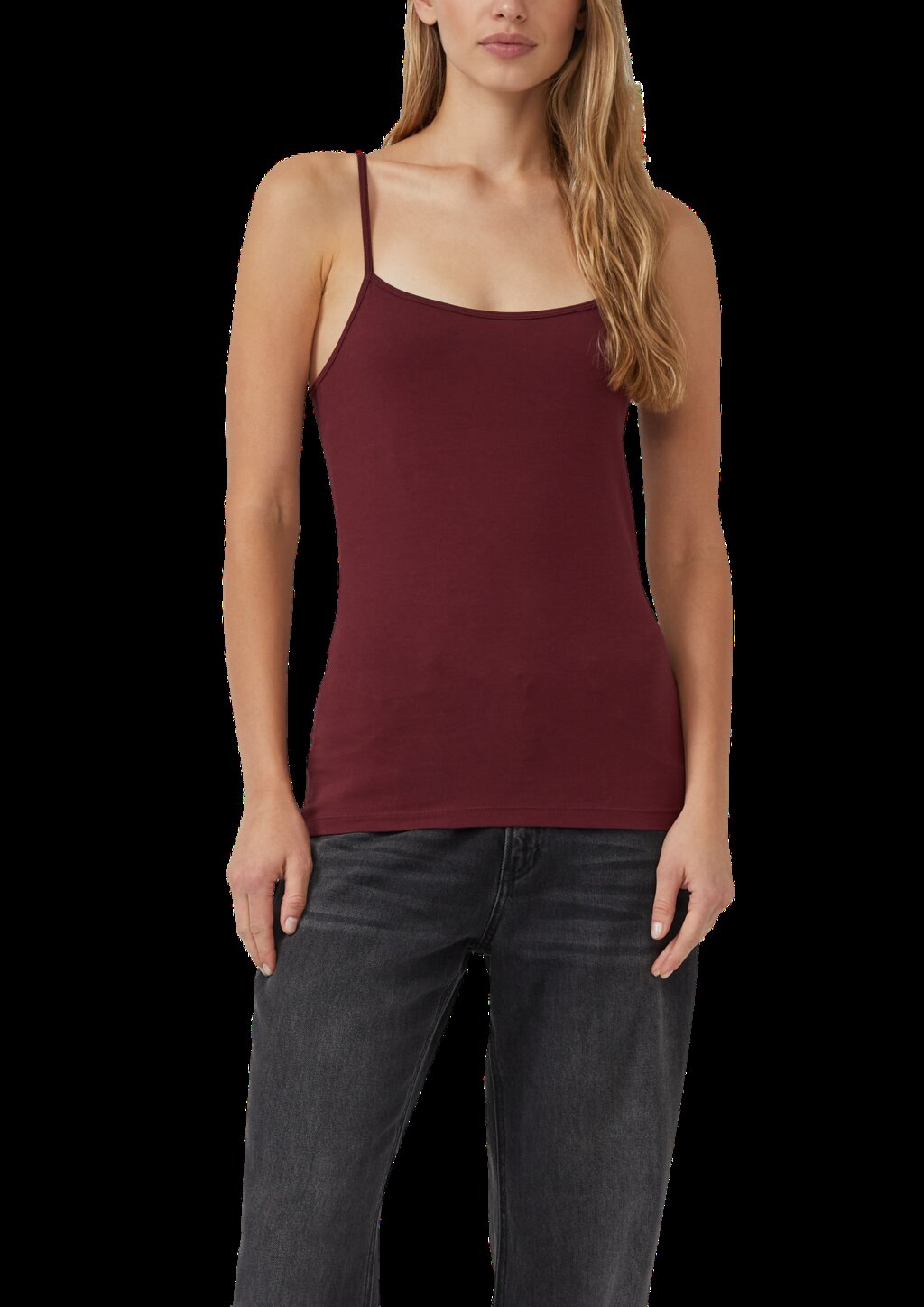 Elastisches Top mit verstellbaren Trägern