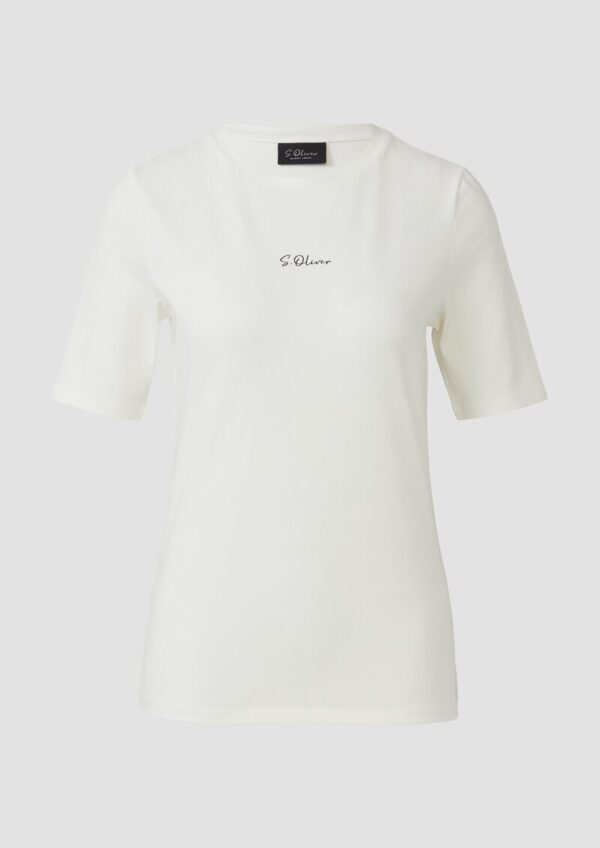 Jerseyshirt mit Logo-Print