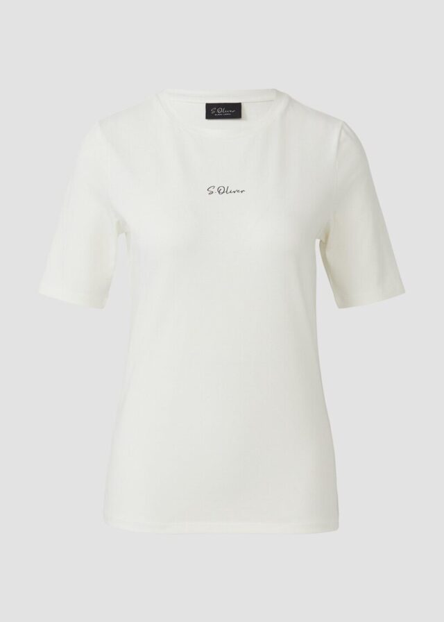 Jerseyshirt mit Logo-Print