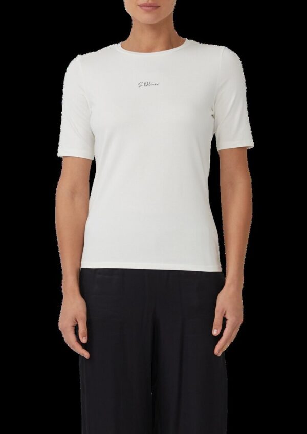 Jerseyshirt mit Logo-Print