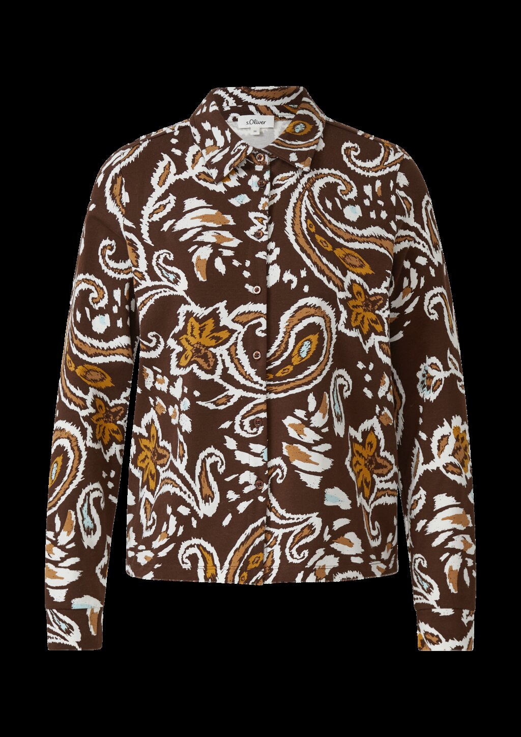 Hemdbluse aus Jersey