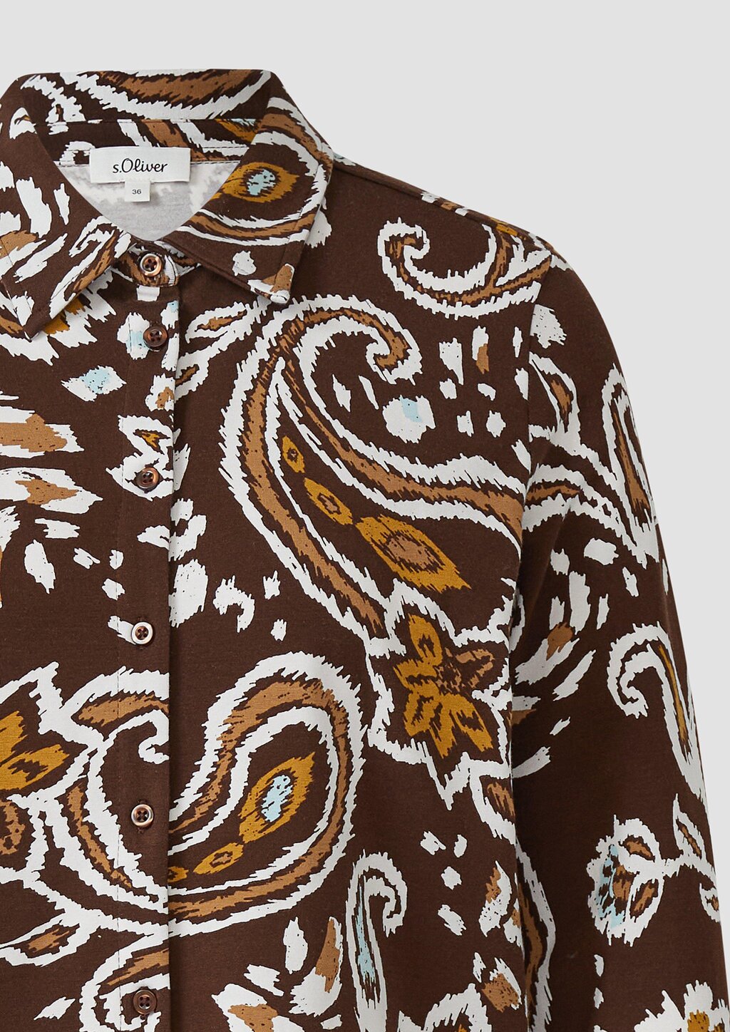 Hemdbluse aus Jersey