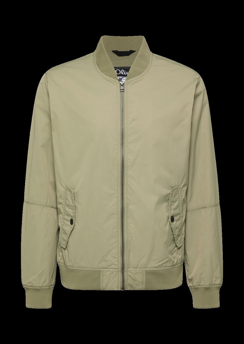 Leichter Blouson aus Nylon mit Pattentaschen