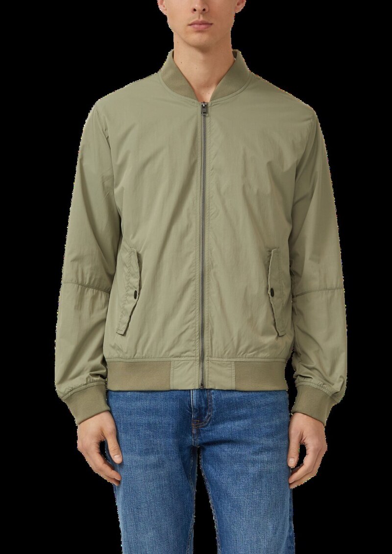 Leichter Blouson aus Nylon mit Pattentaschen