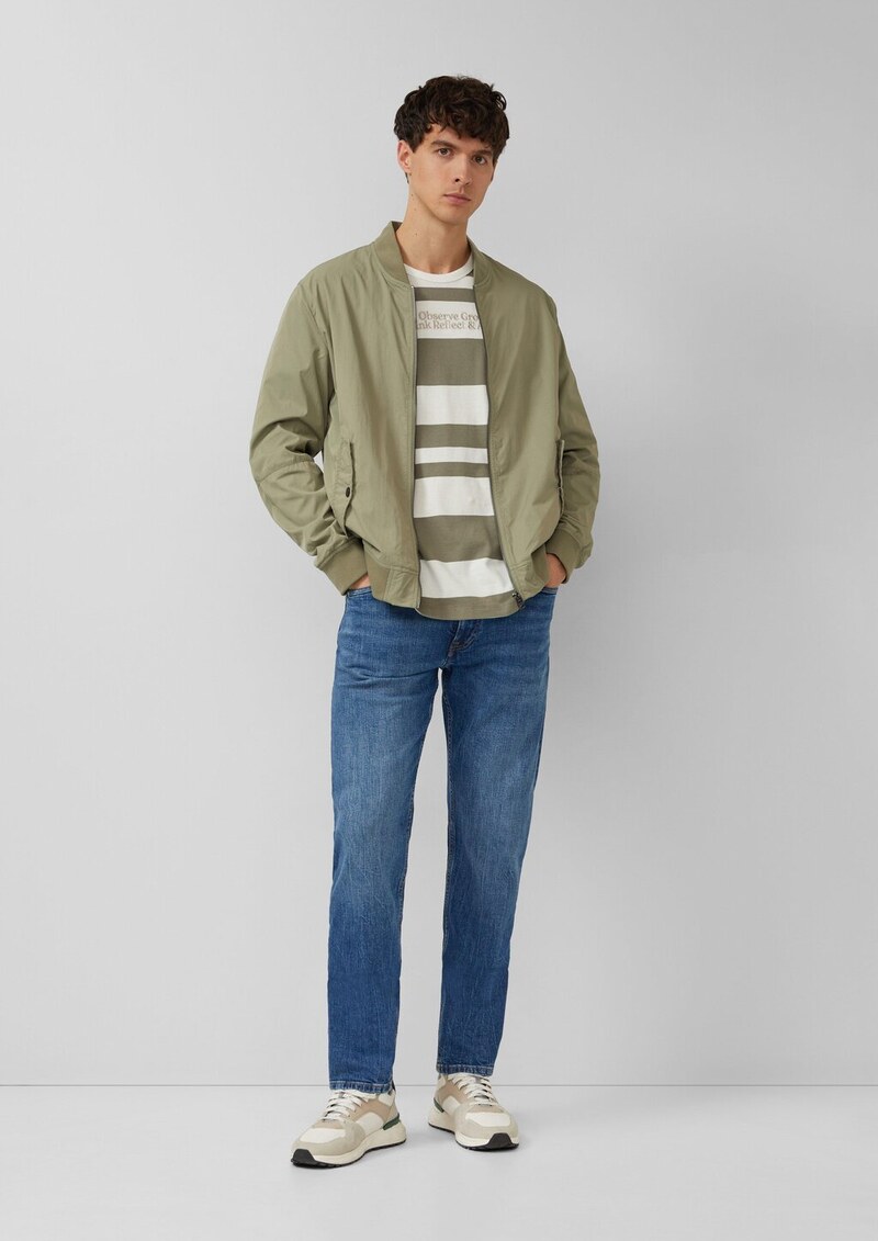 Leichter Blouson aus Nylon mit Pattentaschen