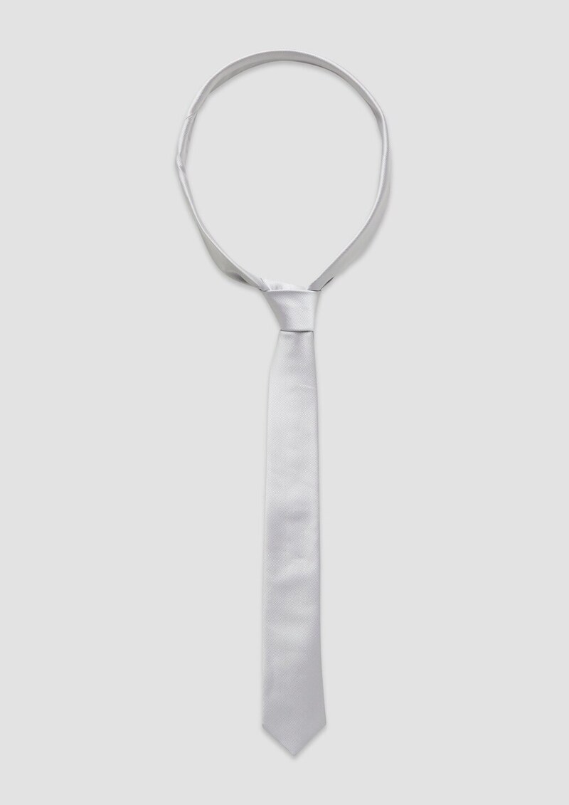 Elegante Krawatte aus Seidenmix-Jacquard