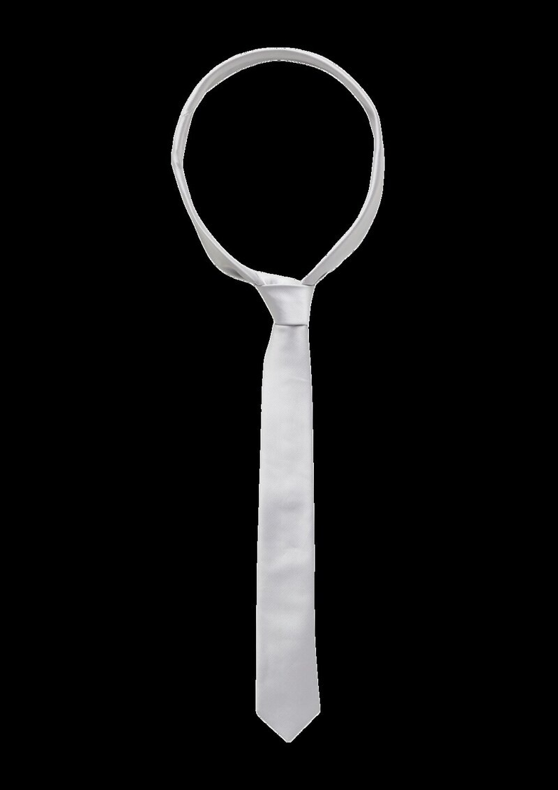 Elegante Krawatte aus Seidenmix-Jacquard