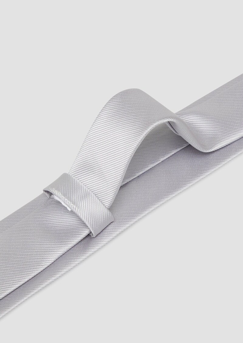 Elegante Krawatte aus Seidenmix-Jacquard