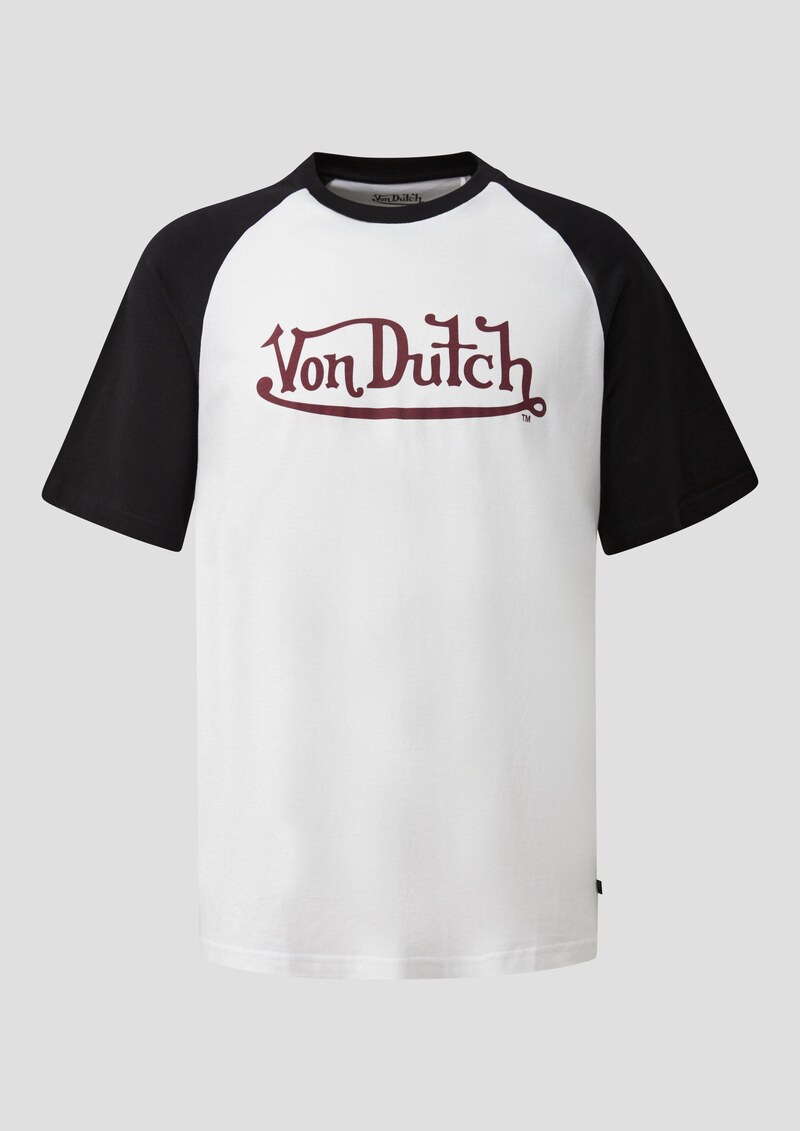 Raglan T-Shirt mit Frontdruck | QS x Von Dutch