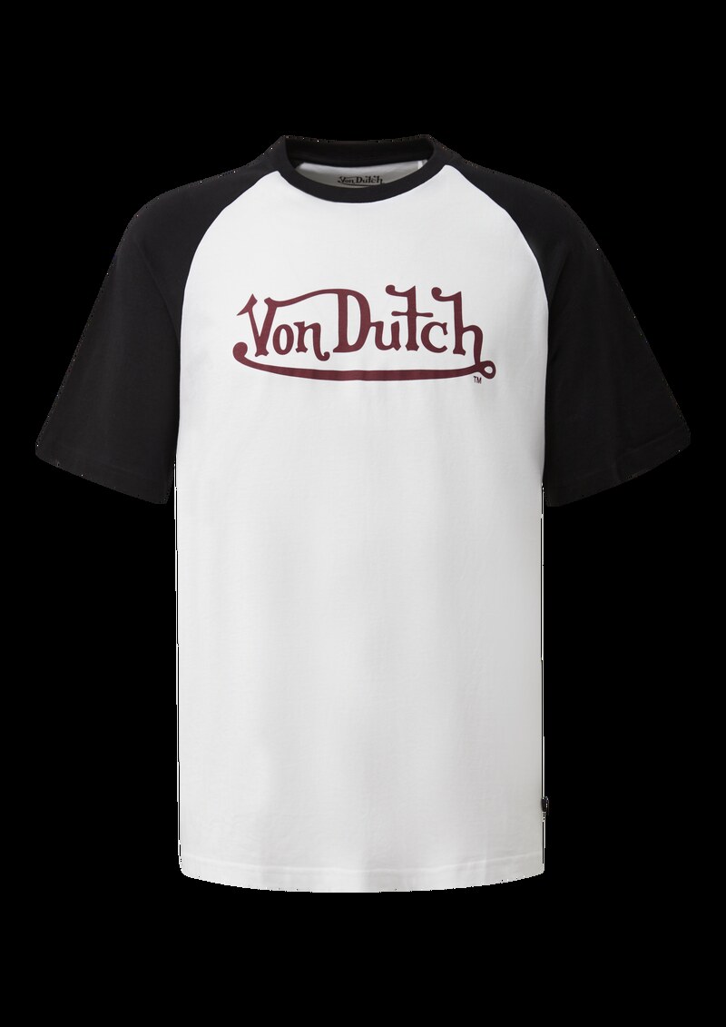 Raglan T-Shirt mit Frontdruck | QS x Von Dutch
