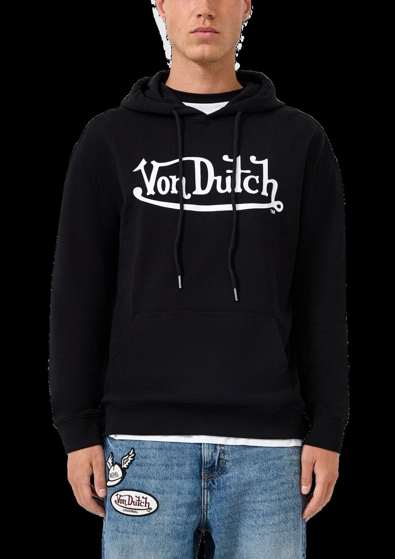 Hoodie mit Frontdruck | QS x Von Dutch