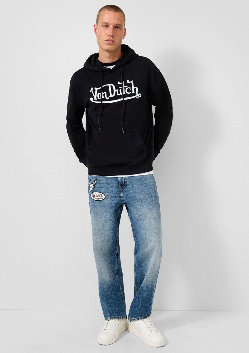 Hoodie mit Frontdruck | QS x Von Dutch