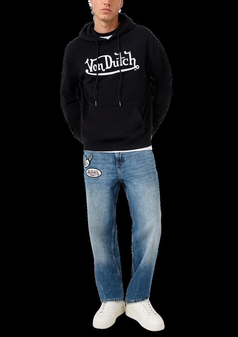 Hoodie mit Frontdruck | QS x Von Dutch