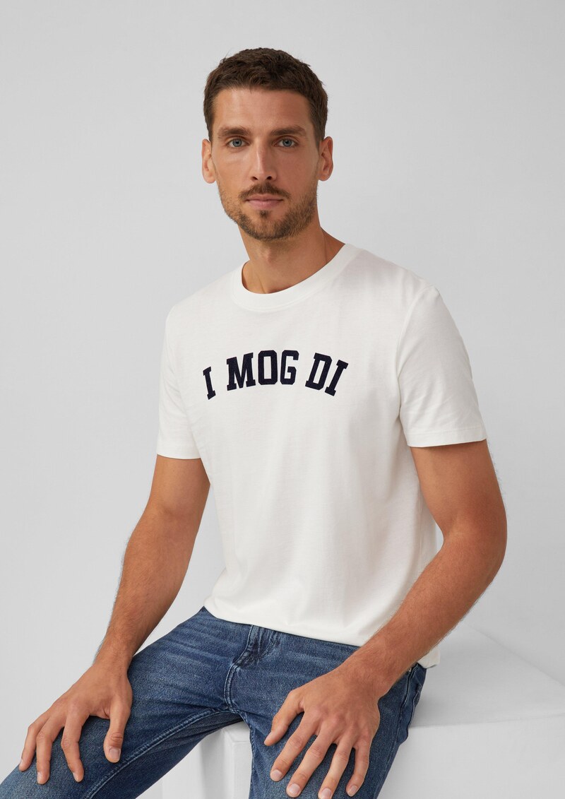 Jersey-T-Shirt mit Artwork | Volksfest