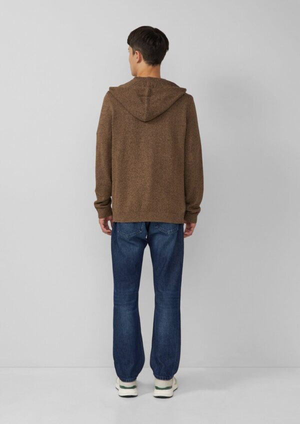 Trachtenstrickjacke aus Baumwolle mit Stickerei | Volksfest