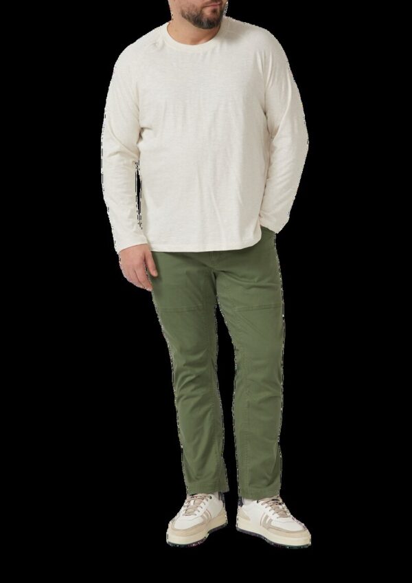 Regular-Fit-Hose aus Baumwollstretch im Workerstyle