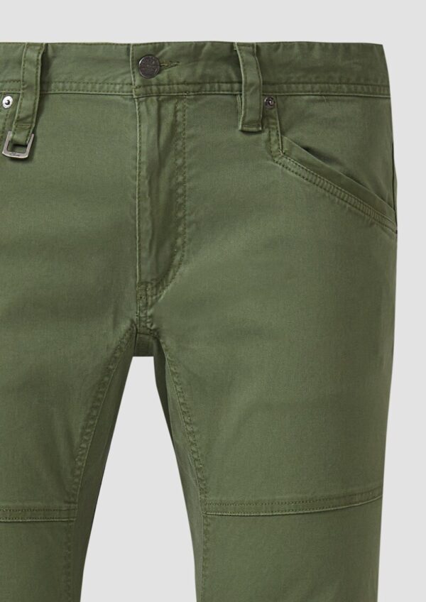 Regular-Fit-Hose aus Baumwollstretch im Workerstyle