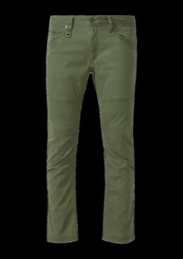 Regular-Fit-Hose aus Baumwollstretch im Workerstyle