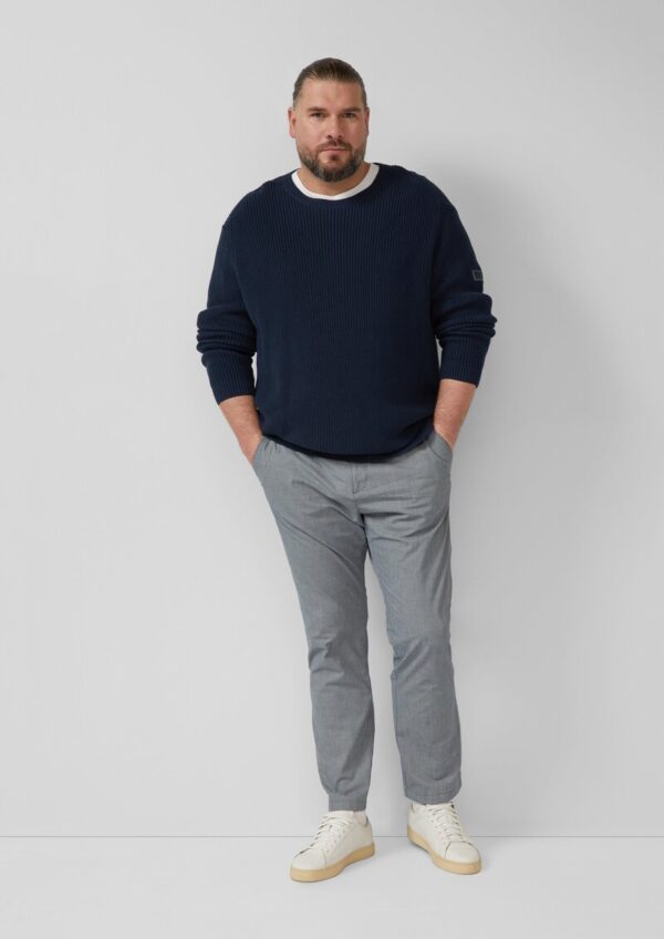 Phoenix: Regular Fit / Fein strukturierte Chino