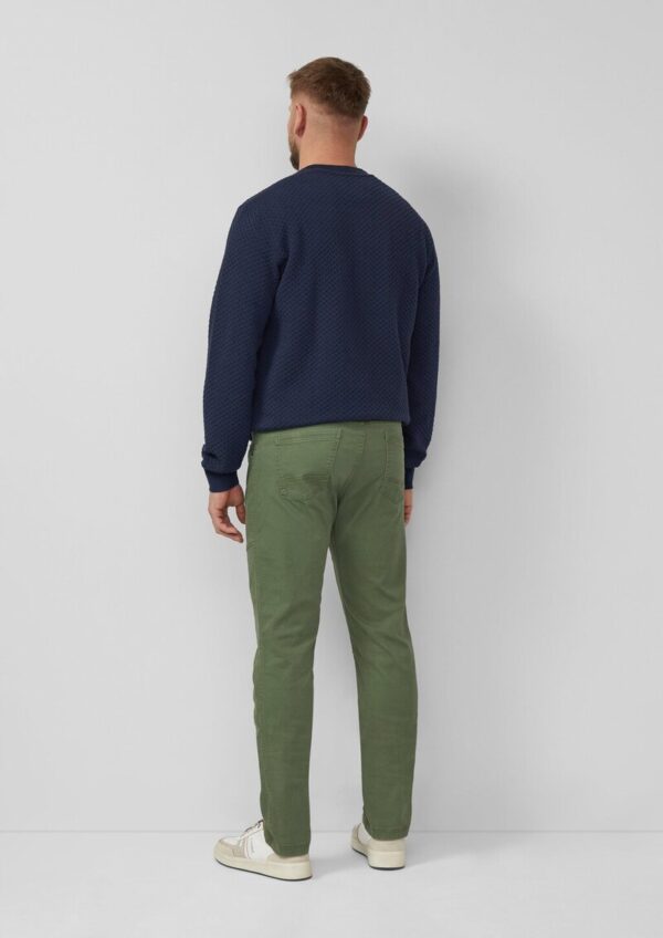 Regular-Fit-Hose aus Baumwollstretch im Workerstyle