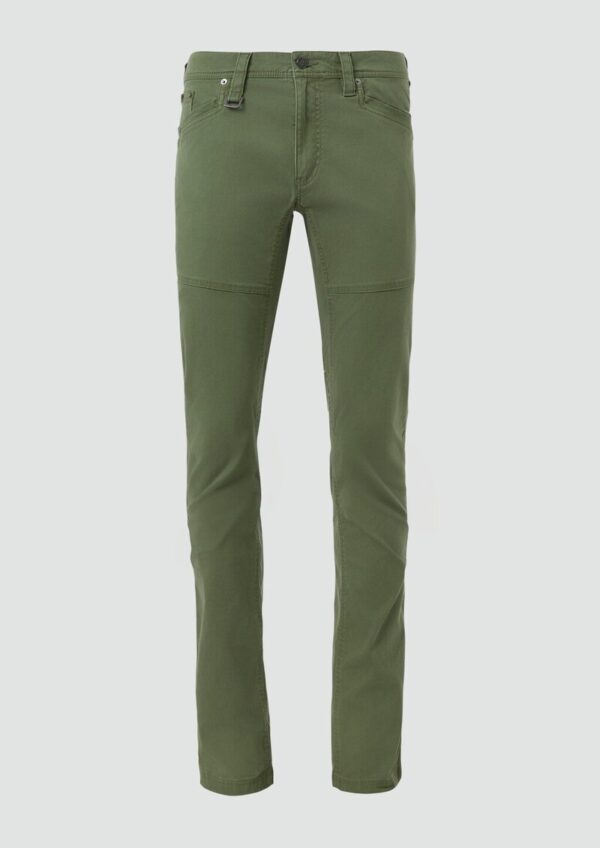 Regular-Fit-Hose aus Baumwollstretch im Workerstyle