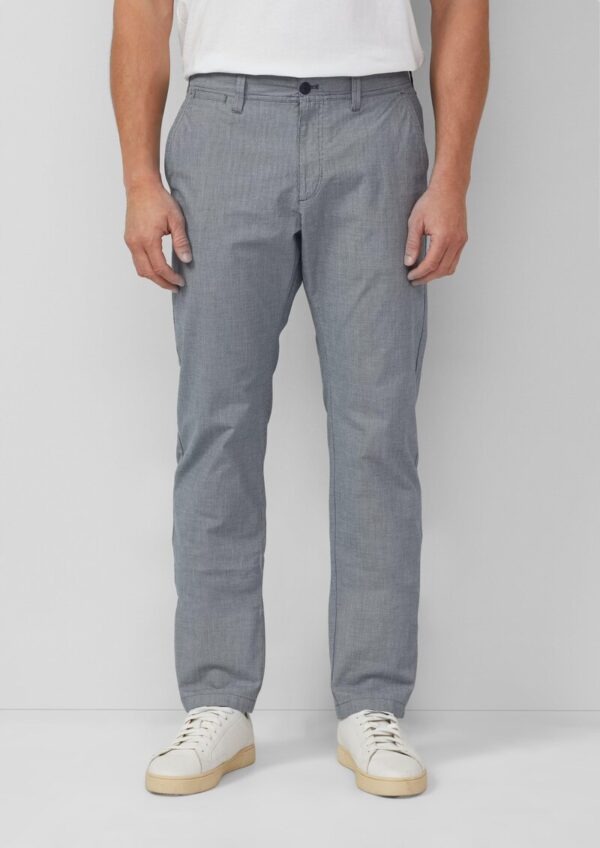 Phoenix: Regular Fit / Fein strukturierte Chino