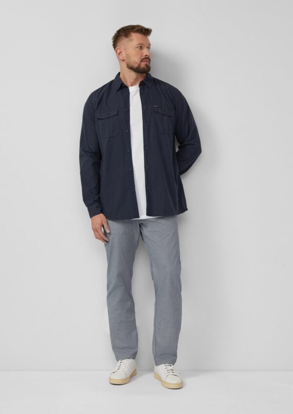 Phoenix: Regular Fit / Fein strukturierte Chino