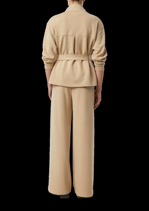 Wide-Leg-Sweathose mit Teilungsnähten