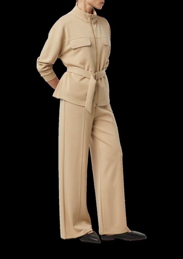 Wide-Leg-Sweathose mit Teilungsnähten