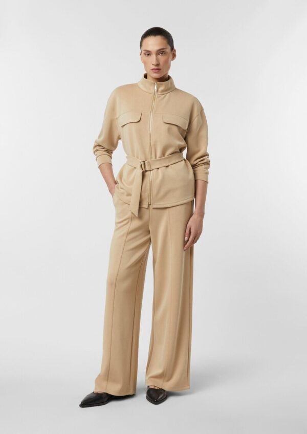 Wide-Leg-Sweathose mit Teilungsnähten