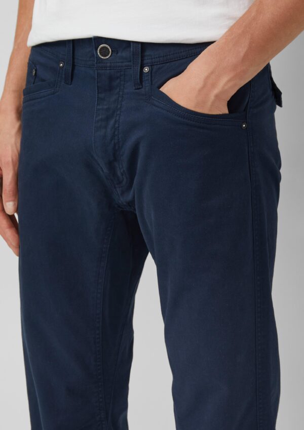 Regular Fit: Chinohose aus Baumwollstretch