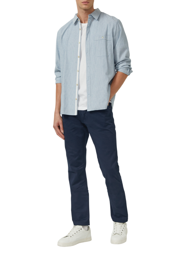 Regular Fit: Chinohose aus Baumwollstretch