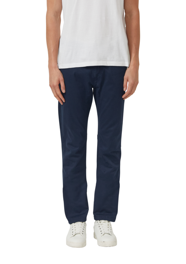 Regular Fit: Chinohose aus Baumwollstretch