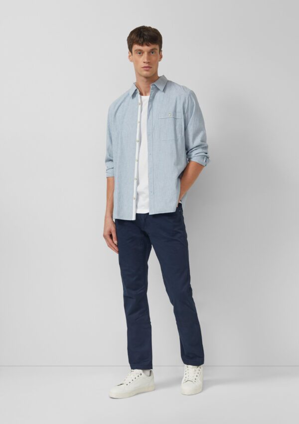 Regular Fit: Chinohose aus Baumwollstretch