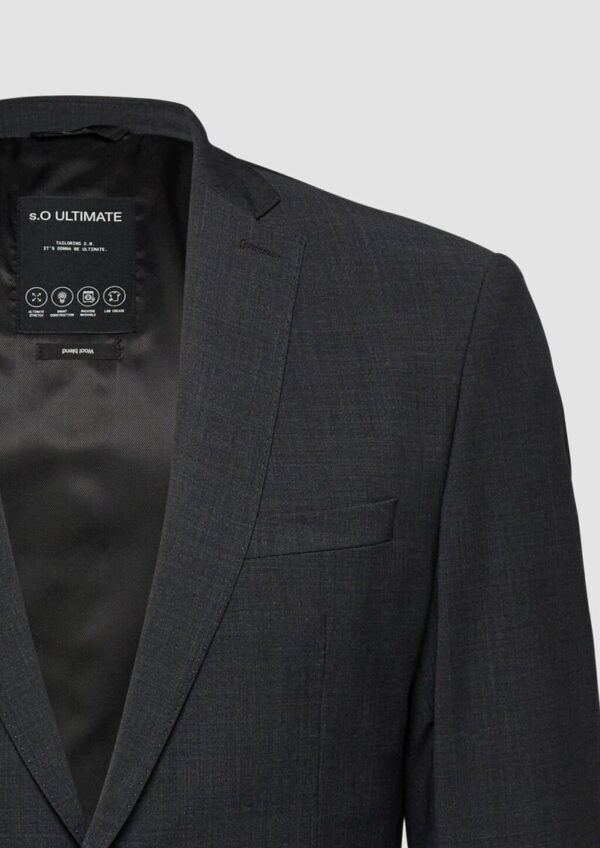 s.O ULTIMATE: Hochelastisches Sakko aus Wollmix
