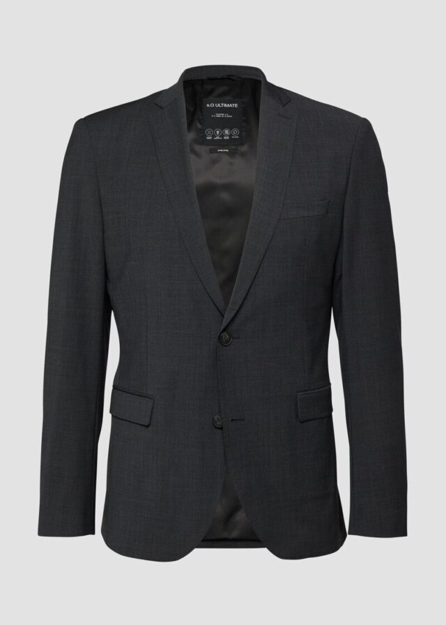 s.O ULTIMATE: Hochelastisches Sakko aus Wollmix