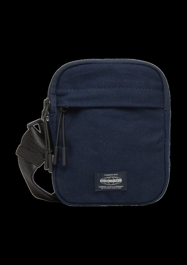 Crossbody-Bag aus Baumwolle mit verstellbarem Nylongurt