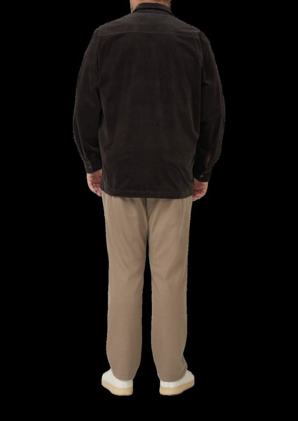 Overshirt aus diagonalem Feincord