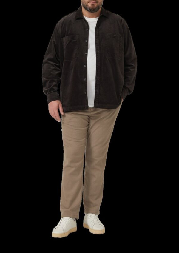 Overshirt aus diagonalem Feincord