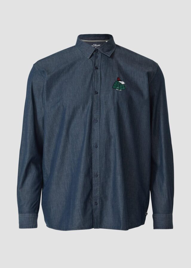 Regular Fit: Hemd mit Peanuts®-Motiv