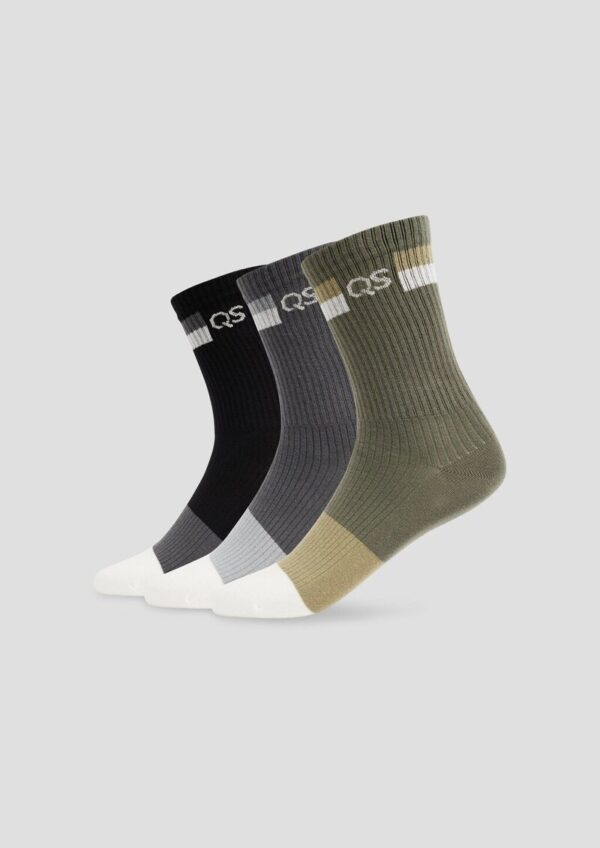 Retro-Socken im 3er-Pack