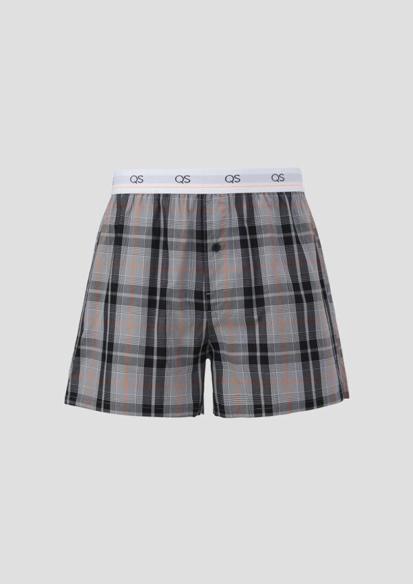 Karierte Boxershorts aus Baumwolle