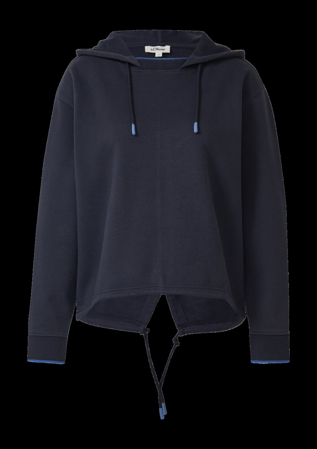 Hoodie mit Schlitz im Rückteil