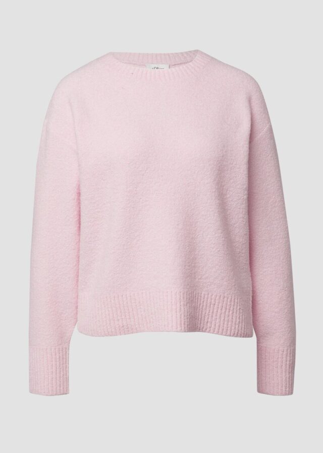 Pullover aus Bouclé im Relaxed Fit