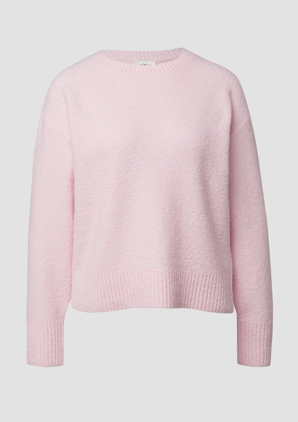 Pullover aus Bouclé im Relaxed Fit