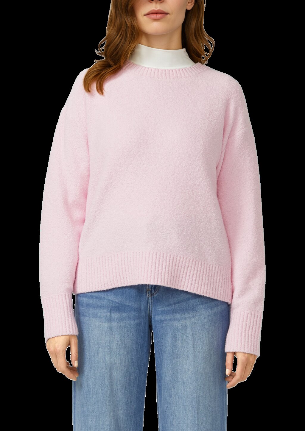 Pullover aus Bouclé im Relaxed Fit