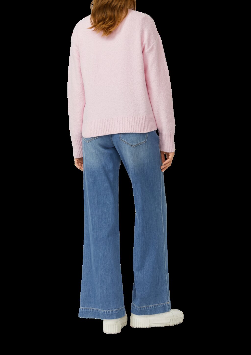 Pullover aus Bouclé im Relaxed Fit